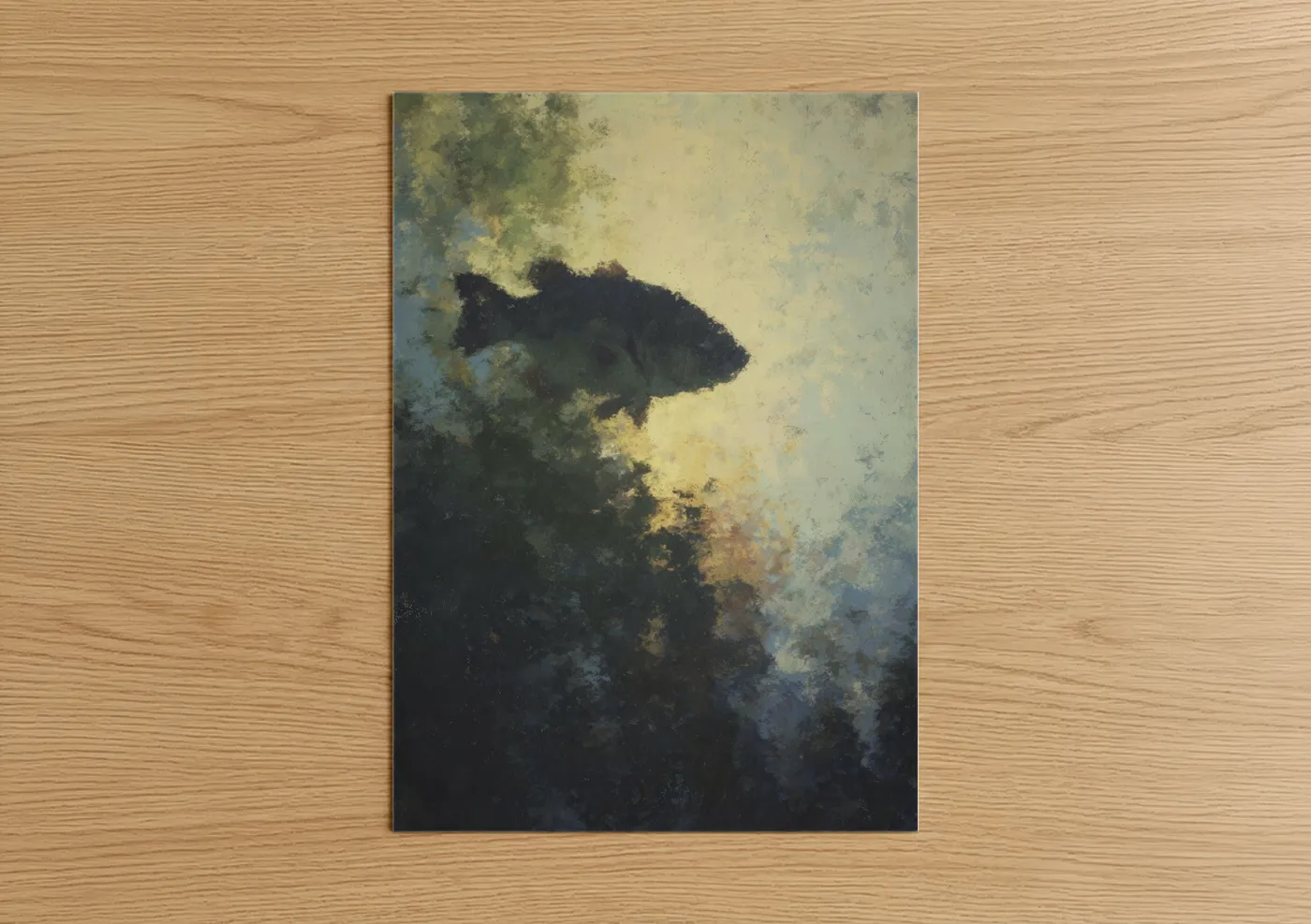 Misty Bass Fresh Water Fish Wall Art