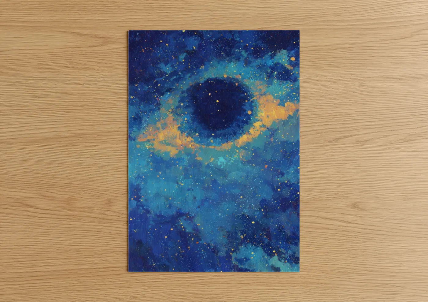 Cosmic Eye Nebula Space Wall Art