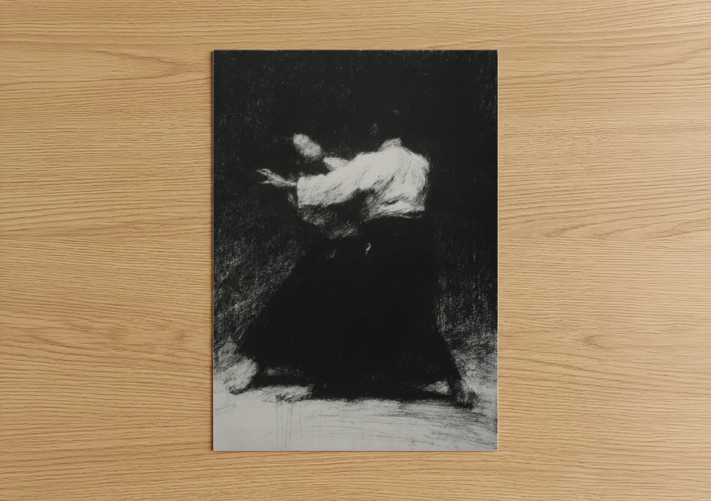 Dynamic Aikido Throw Martial Arts Wall Art