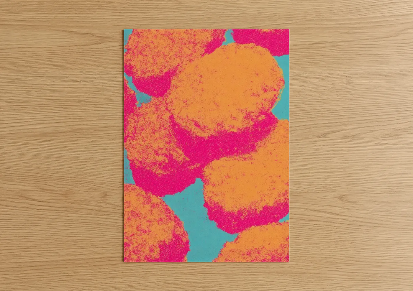 Vibrant Poultry Pop Art Modern Design Wall Art
