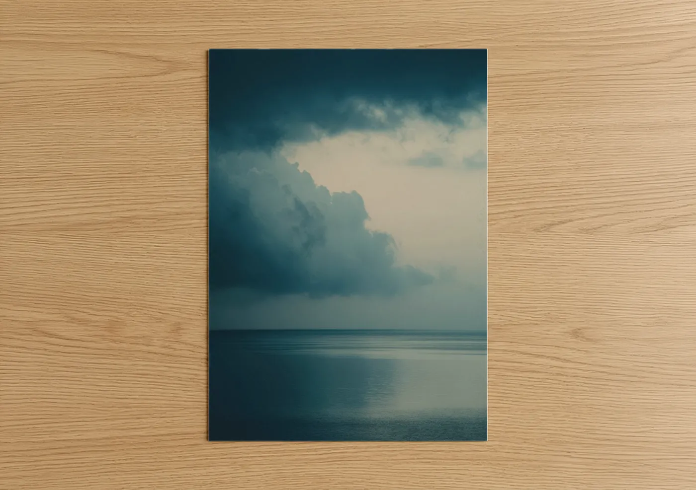 Approaching Storm Ocean Seascape Wall Art