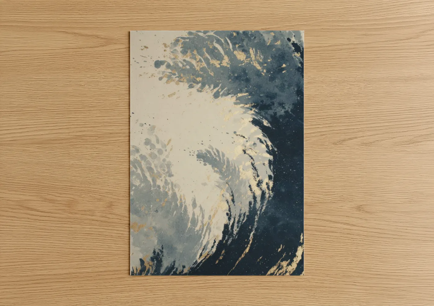 Cosmic Nebula Abstract Space Wall Art