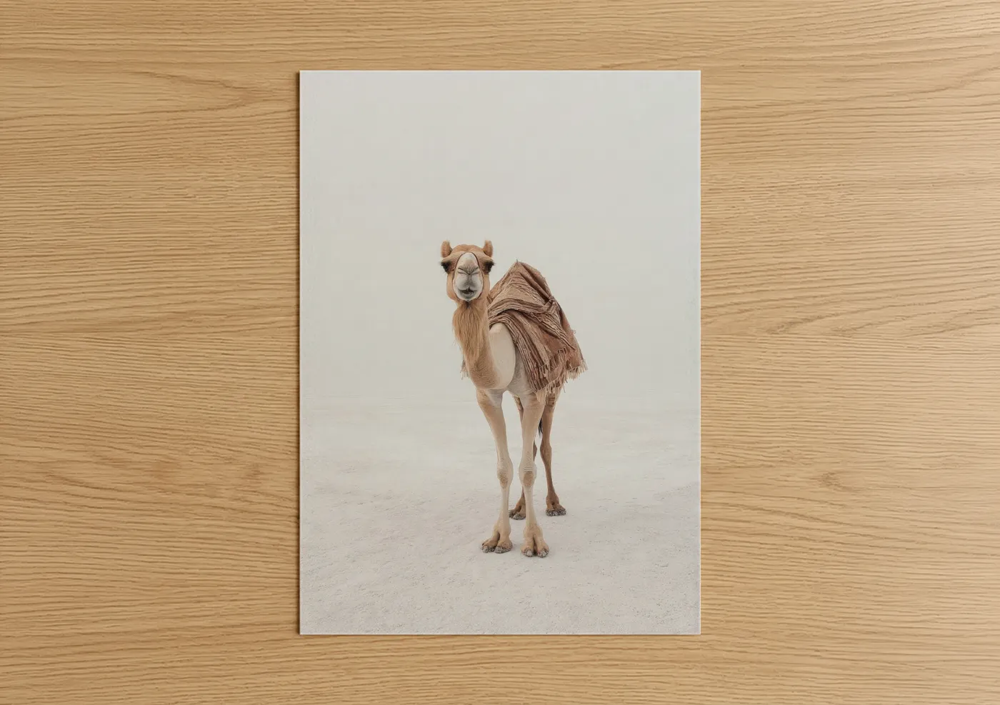 Desert Camel Portrait Photography Wall Art