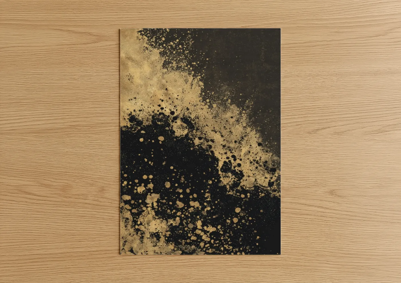 Champagne Celebration Gold Sparkle Wall Art