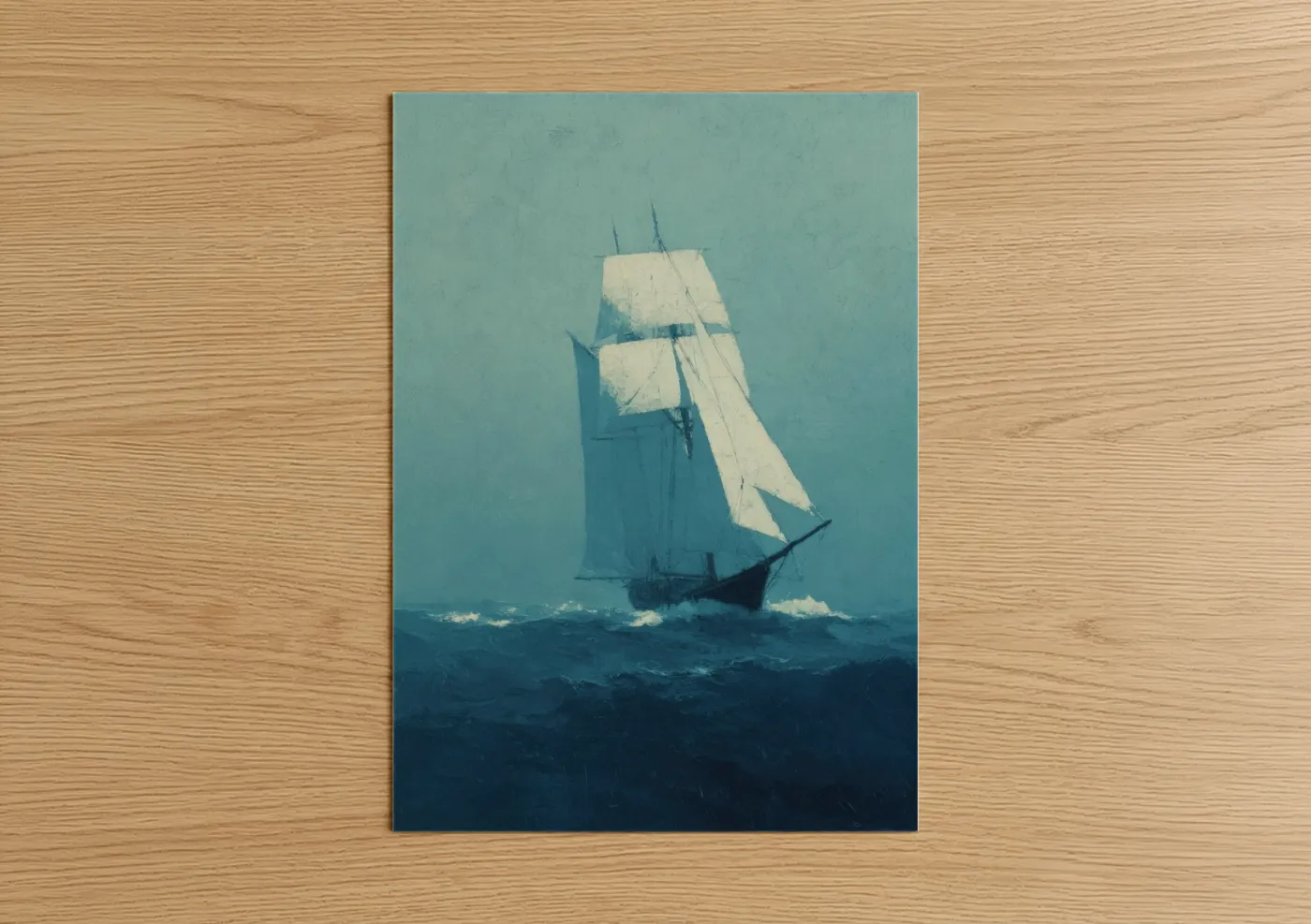 Majestic Sailing Vessel Ocean Wall Art