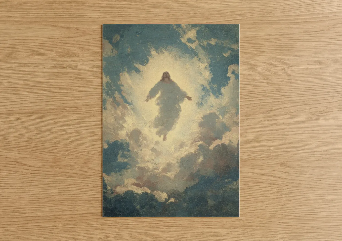 Jesus Christ Ascension Religious Wall Art