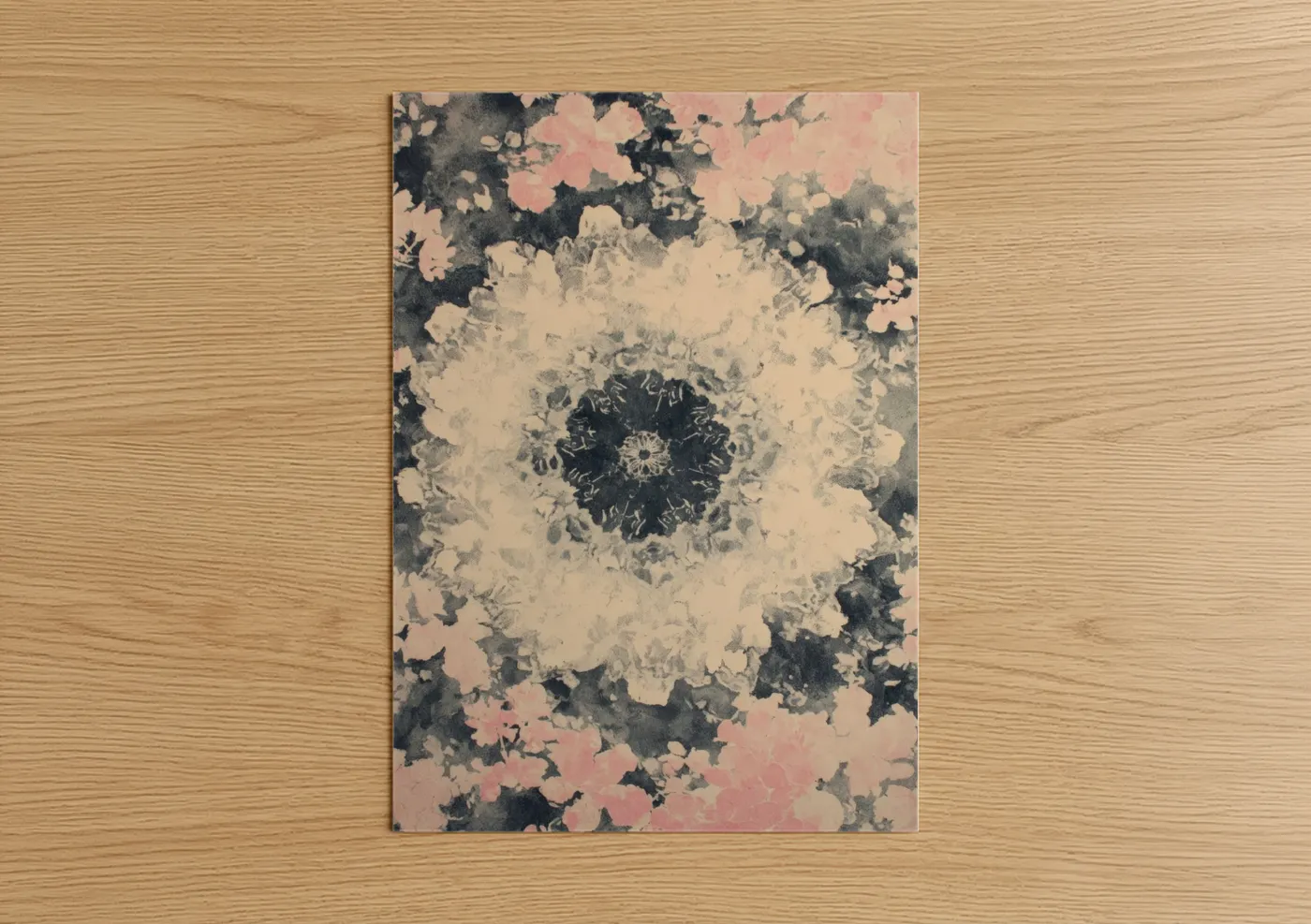Celestial Burst Star Abstract Wall Art