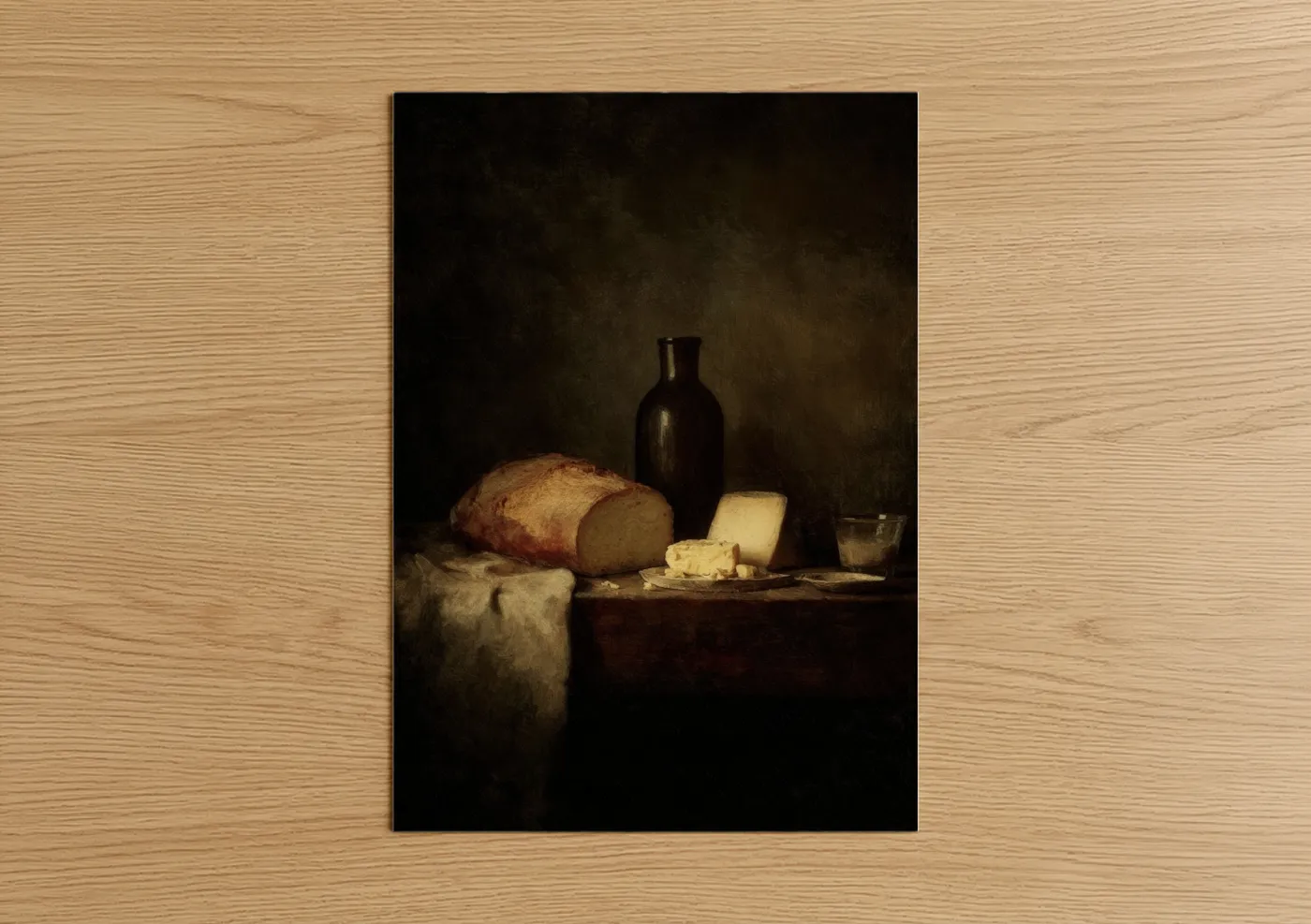 Classic Breakfast Still Life Photography Wall Art