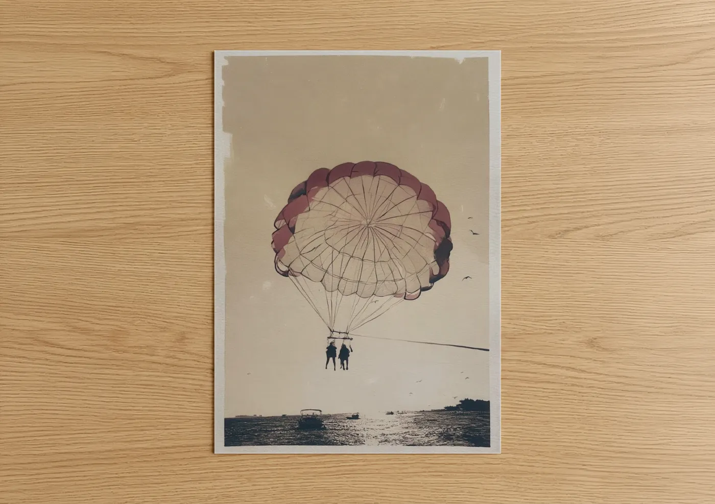 Parasailing Adventure Ocean Water Sports Wall Art