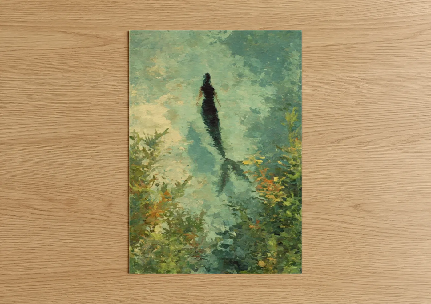 Underwater Mermaid Mystical Sea Wall Art