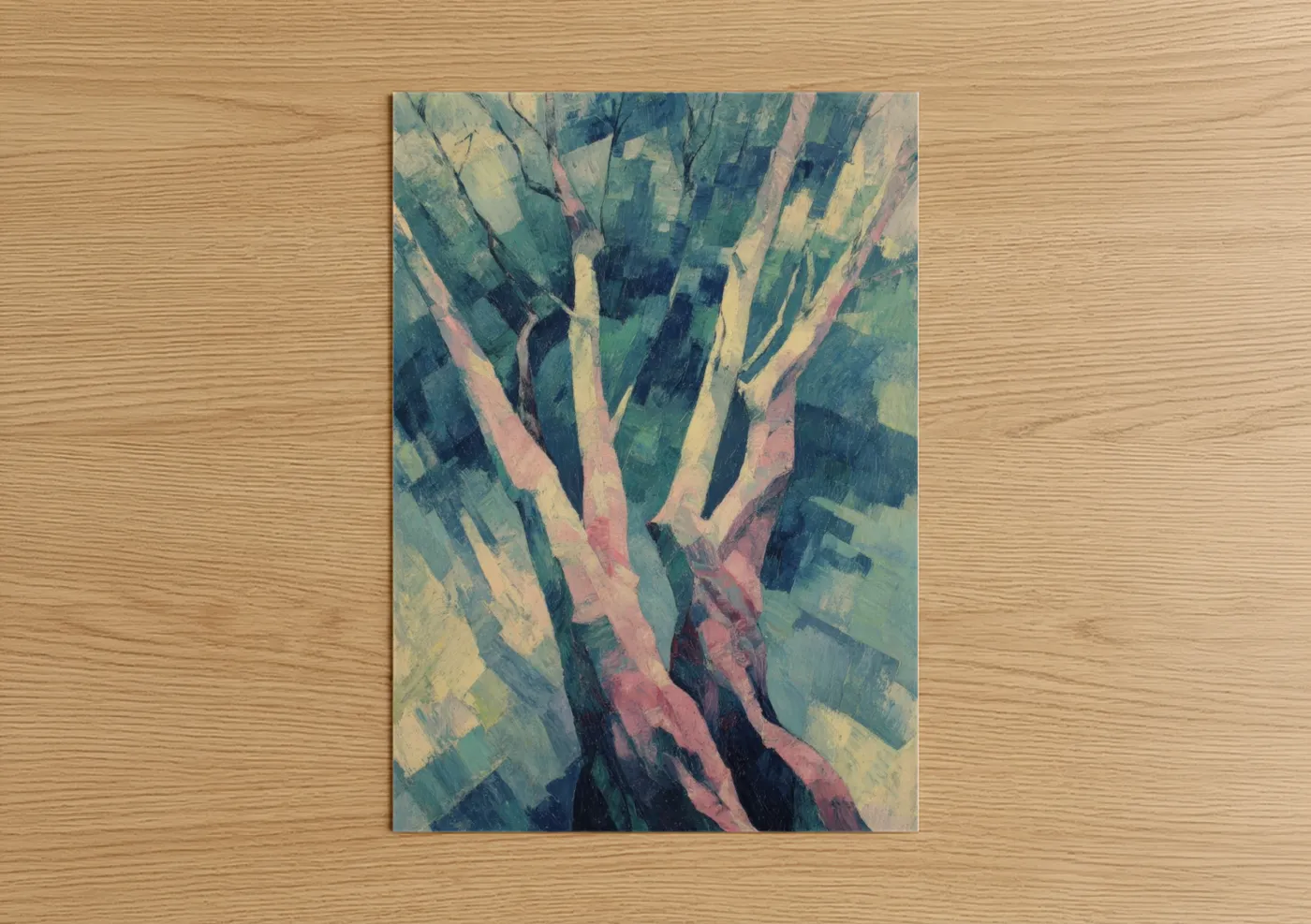 Majestic Banyan Tree Modern Wall Art