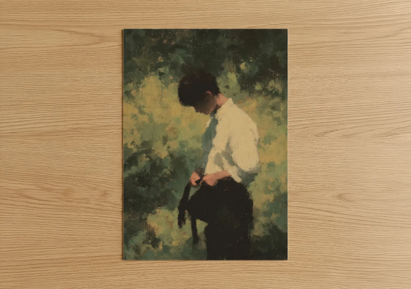 Focused Judoka Martial Arts Fine Wall Art