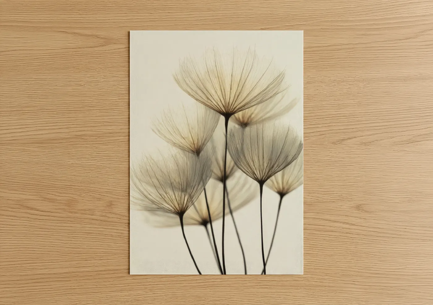 Ethereal Dandelion Botanical Wall Art