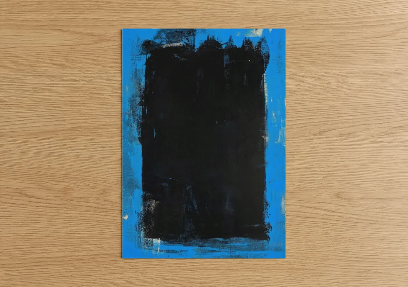 Midnight Tower Abstract Modern Wall Art