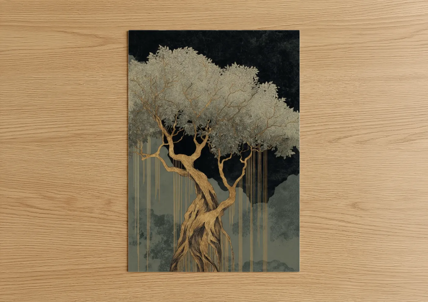 Ancient Olive Tree Botanical Wall Art