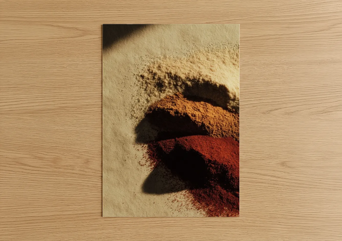 Spiced Earth Tones Culinary Artwork Wall Art