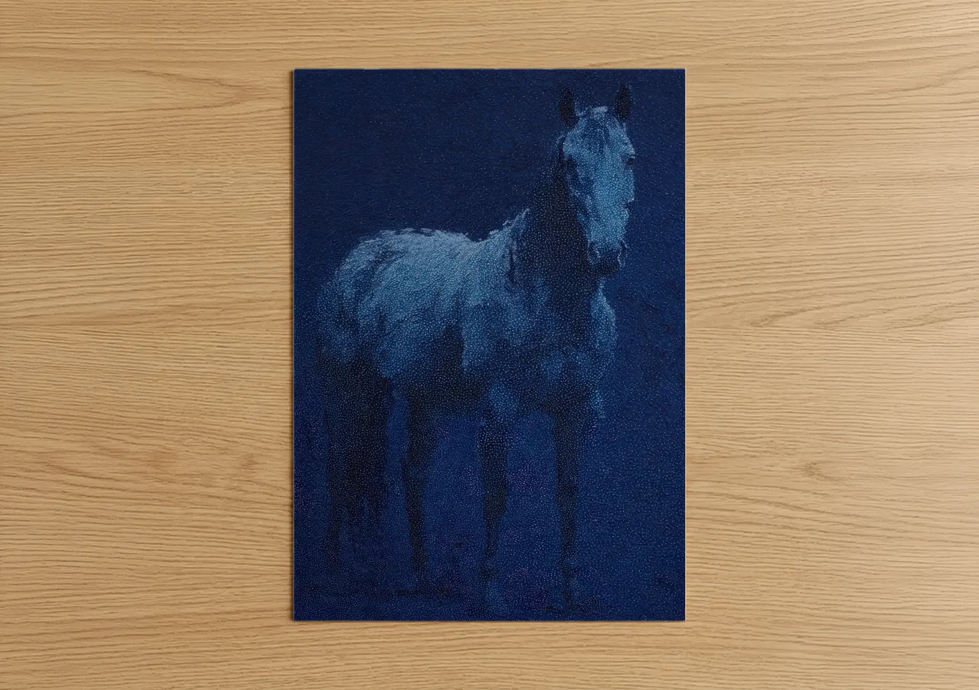 Starlit Quarter Horse Night Sky Wall Art