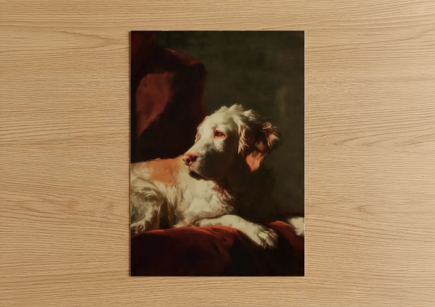 Regal Spaniel Portrait Classic Wall Art
