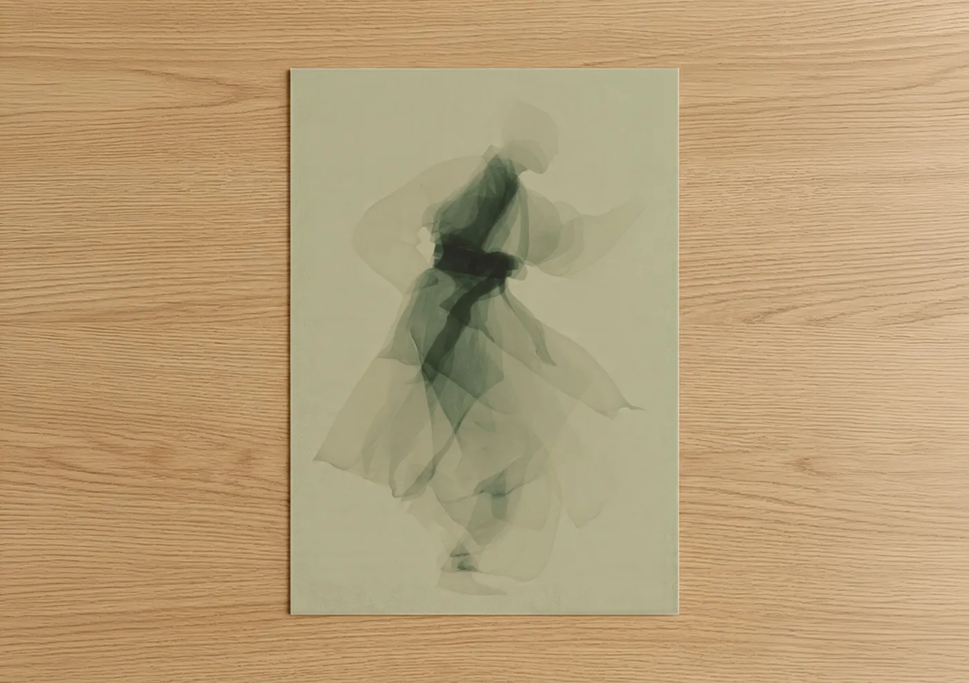 Flowing Taekwondo Warrior Wall Art