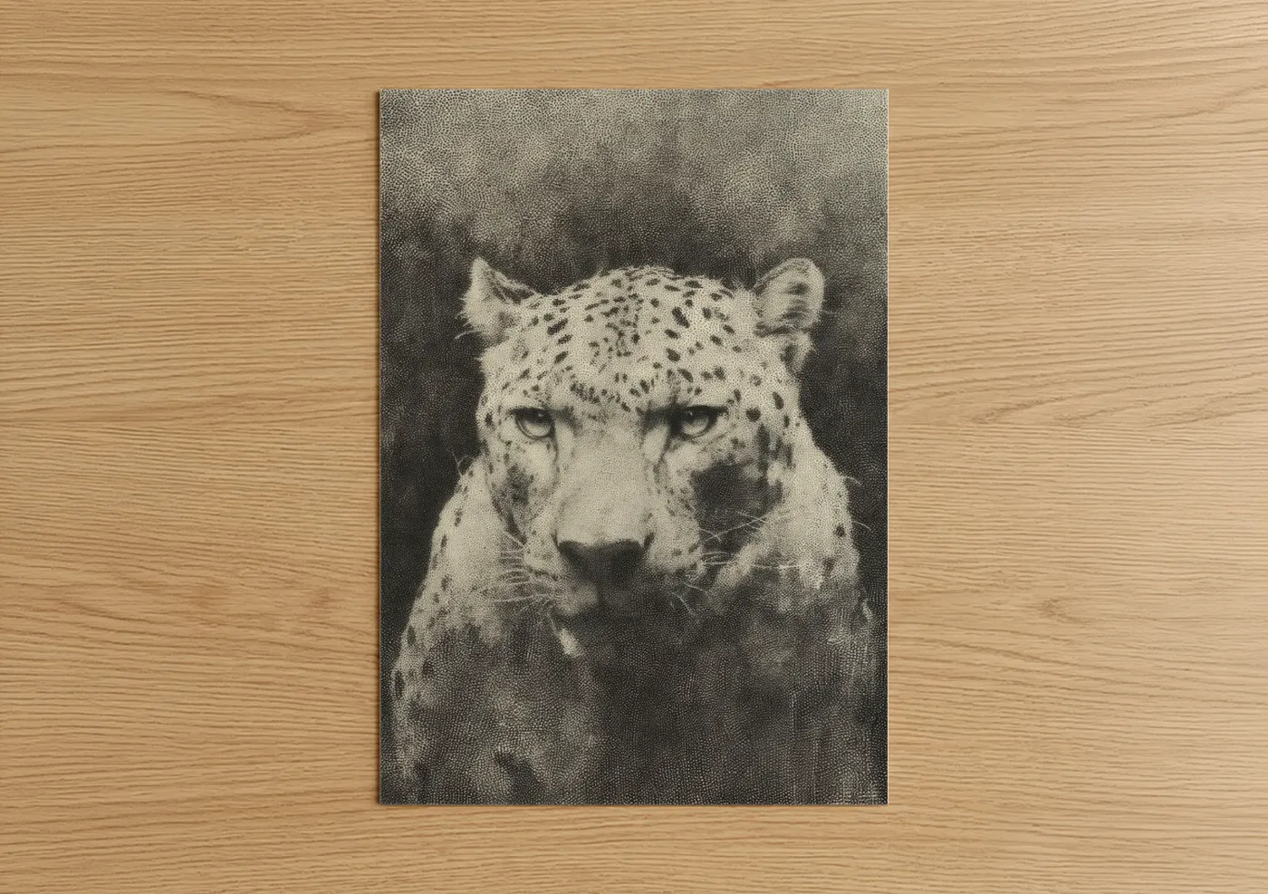 Spotted Jaguar Wildlife Portrait Photography Wall Art
