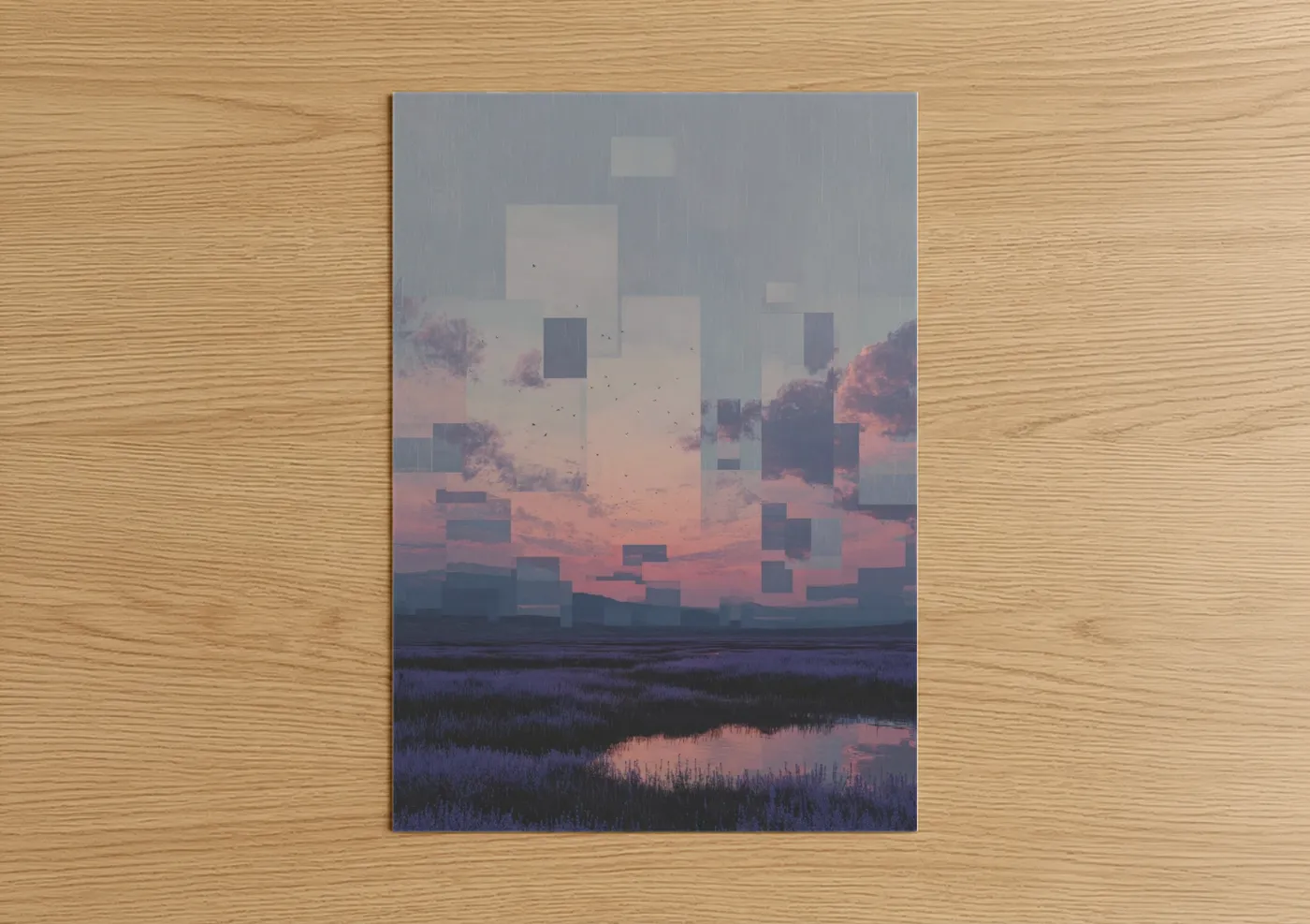 Dreamscape Sunset Cityscape Wall Art