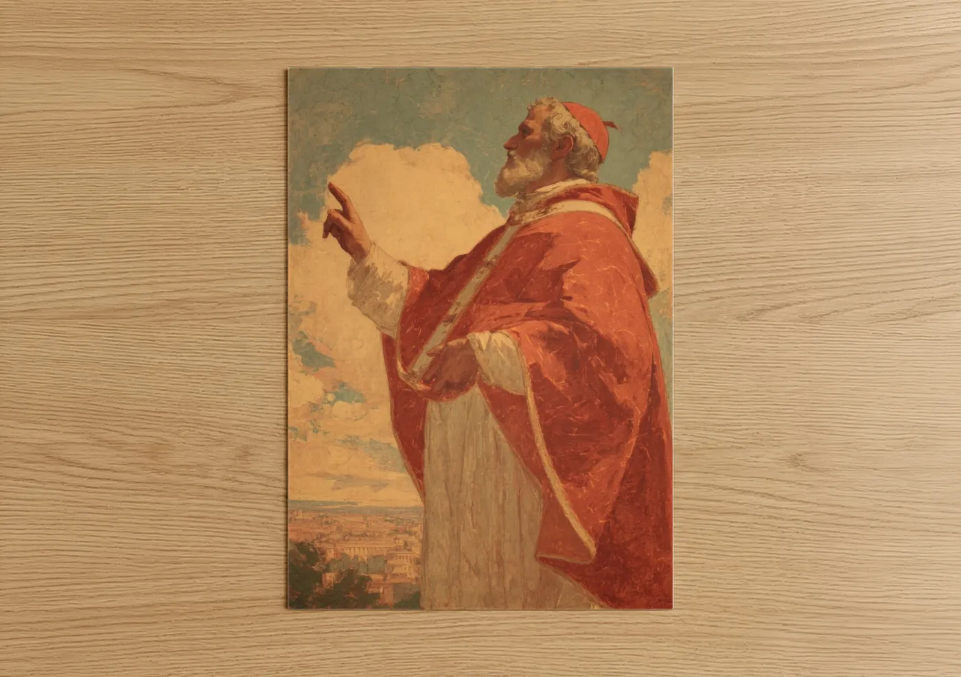 Saint Peter Visionary Religious Fine Wall Art
