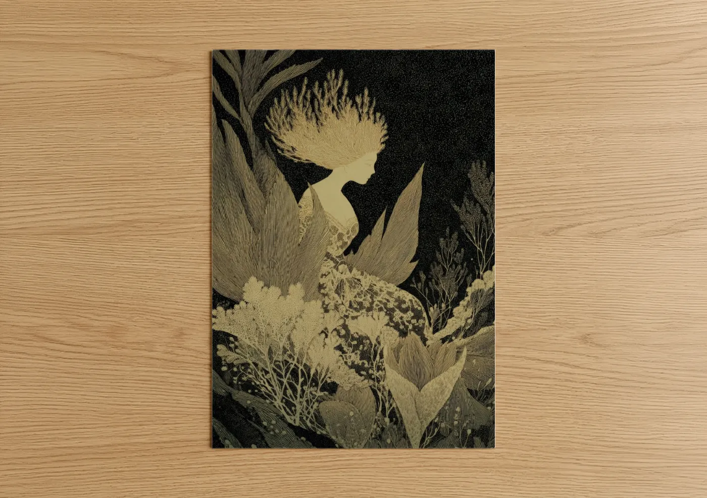 Ethereal Silhouette Dreamscape Wall Art
