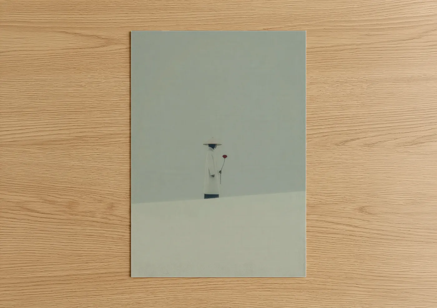 Minimalist Witch Figure Magic Artwork Wall Art