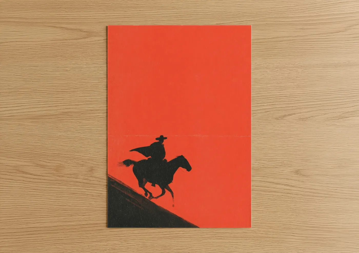 Cowboy Silhouette Cinco de Mayo Wall Art