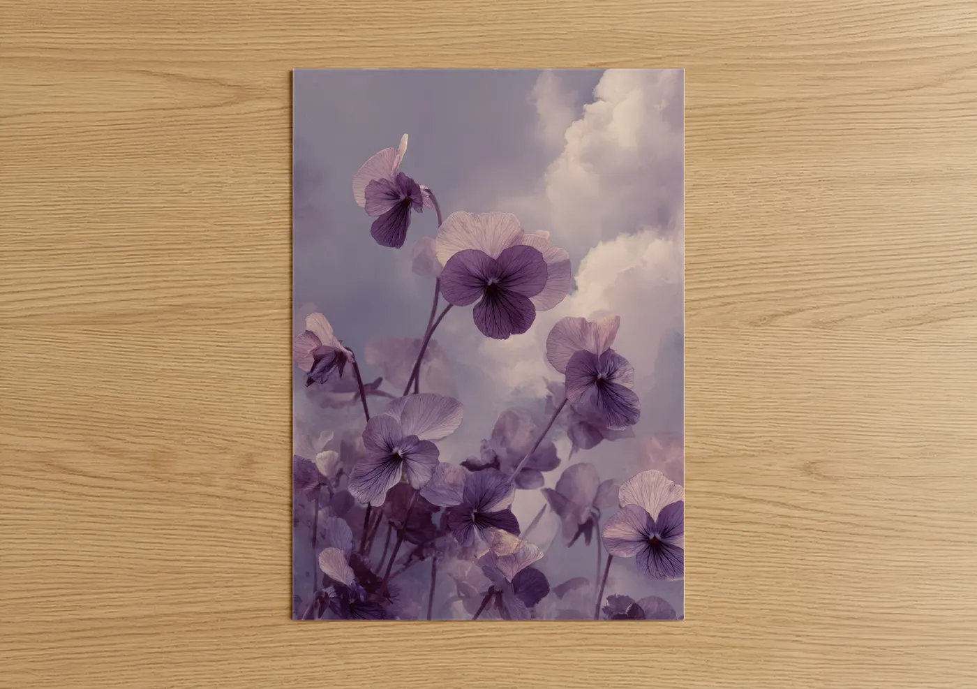 Lavender Violet Dreams Soft Purple Wall Art