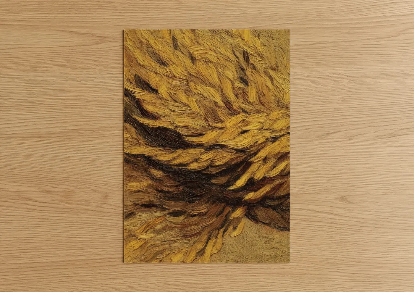 Golden Rope Knots Nautical Wall Art