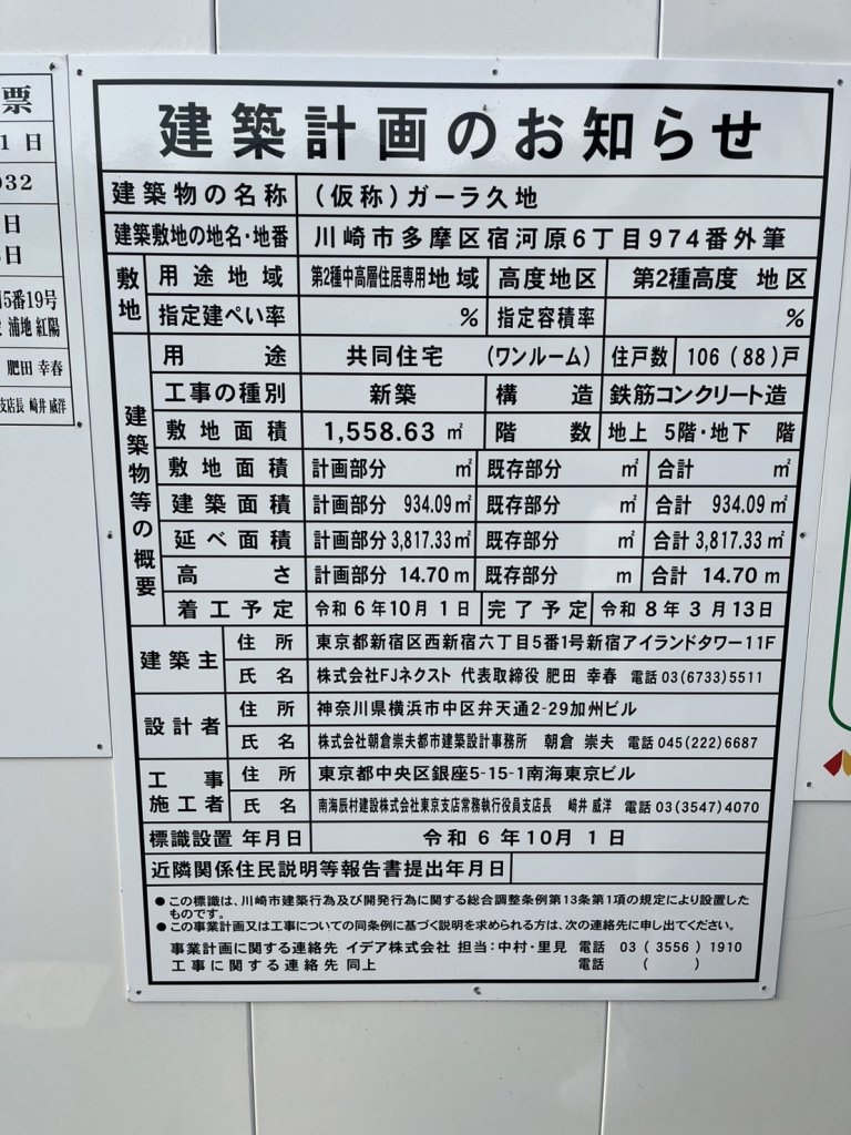 (仮称) ガーラ久地