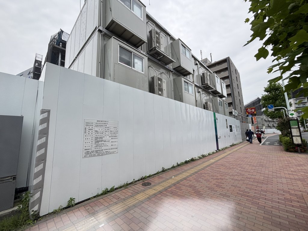 (仮称)SHIRAHAMA新築工事 新築工事現場の全景写真(2025年5月26日撮影)