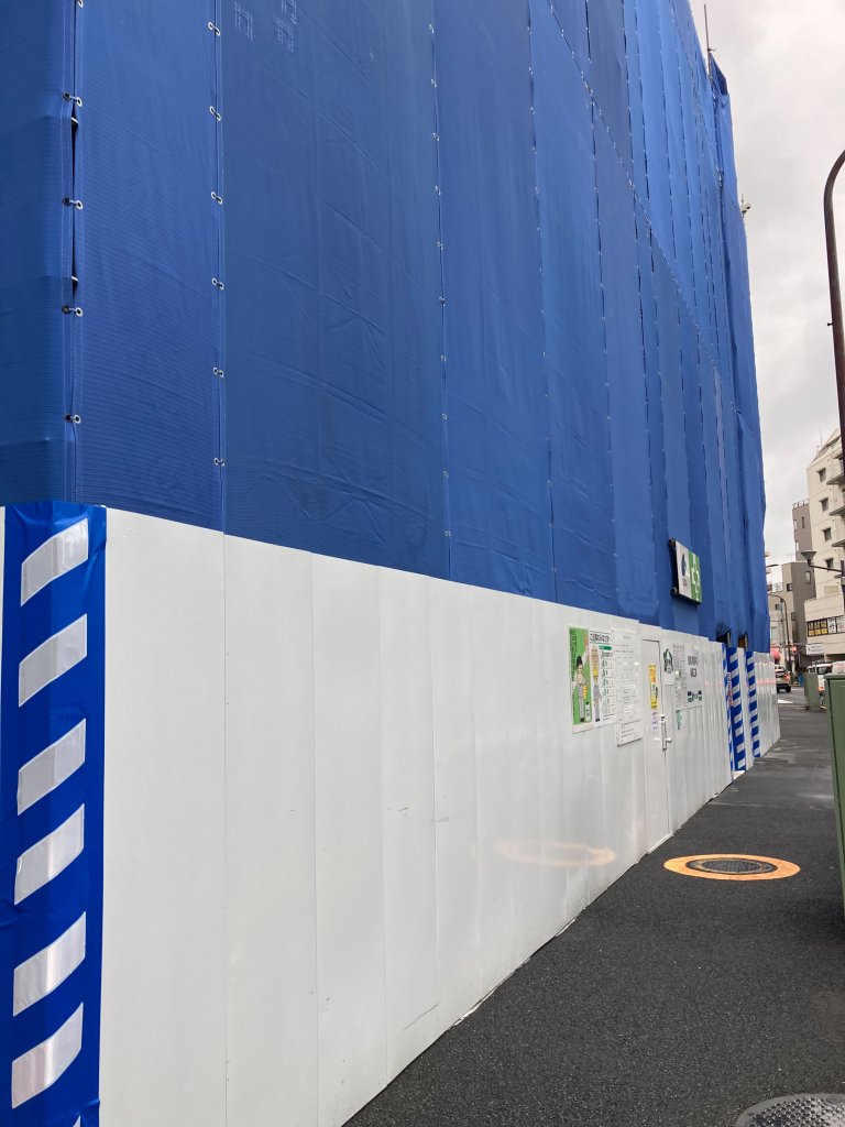 (仮称) 亀有プロジェクト新築工事 新築工事現場の全景写真(2025年5月30日撮影)
