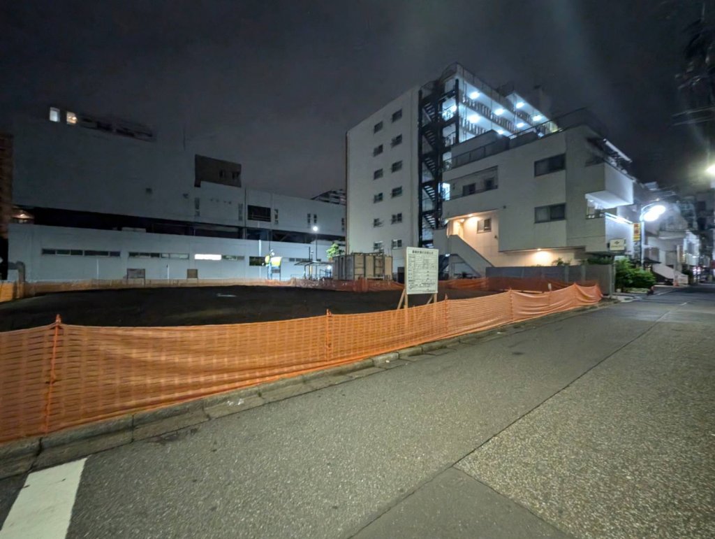 (仮称)東陽4丁目計画新築工事 新築工事現場の全景写真(2025年6月2日撮影)