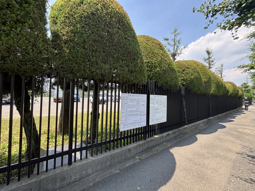 (仮称)日本電子株式会社 昭島製作所 12号館他 建設工業 新築工事現場の全景写真(2025年6月17日撮影)