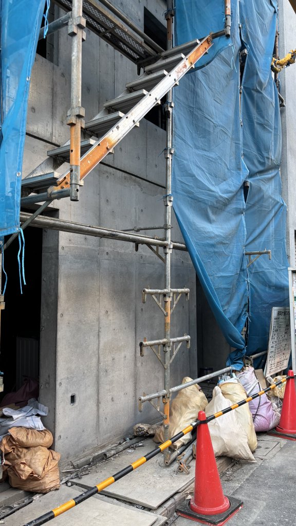 (仮称)墨田区錦糸二丁目Ⅱ計画 新築工事現場の全景写真(2025年6月22日撮影)