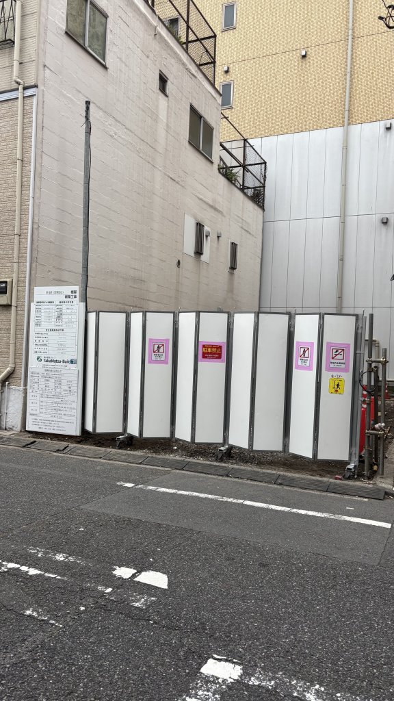 (仮称) 錦糸町・大旺資本株式会社ビル 新築工事現場の全景写真(2025年7月15日撮影)