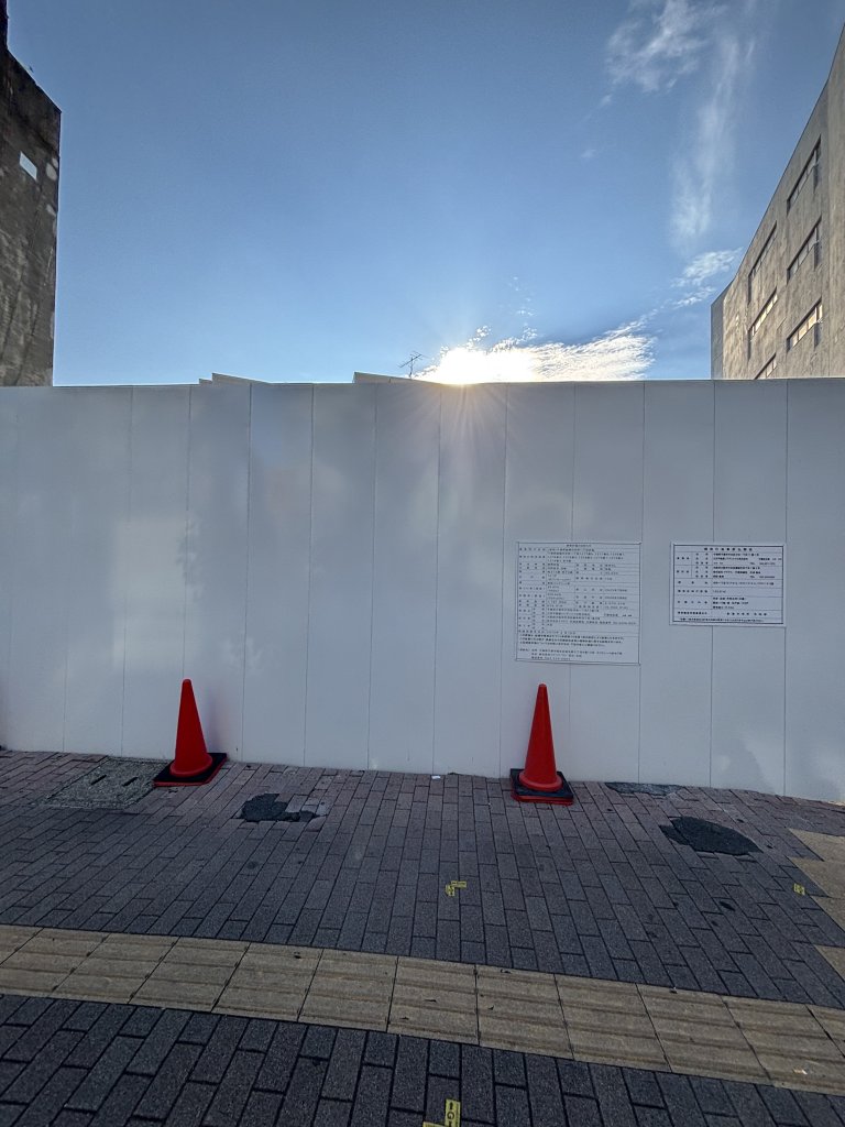 (仮称)千葉県船橋市本町一丁目計画 新築工事現場の全景写真(2025年7月22日撮影)