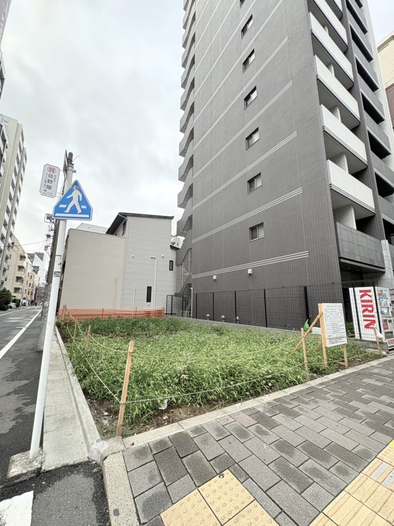 (仮称)東上野1丁目ビル新築工事 新築工事現場の全景写真(2025年8月12日撮影)