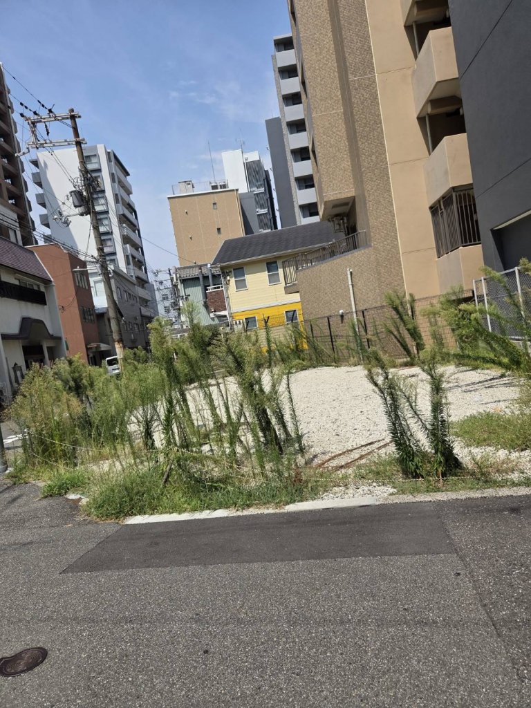 (仮称)福島区海老江5丁目マンション新築工事 新築工事現場の全景写真(2025年9月2日撮影)