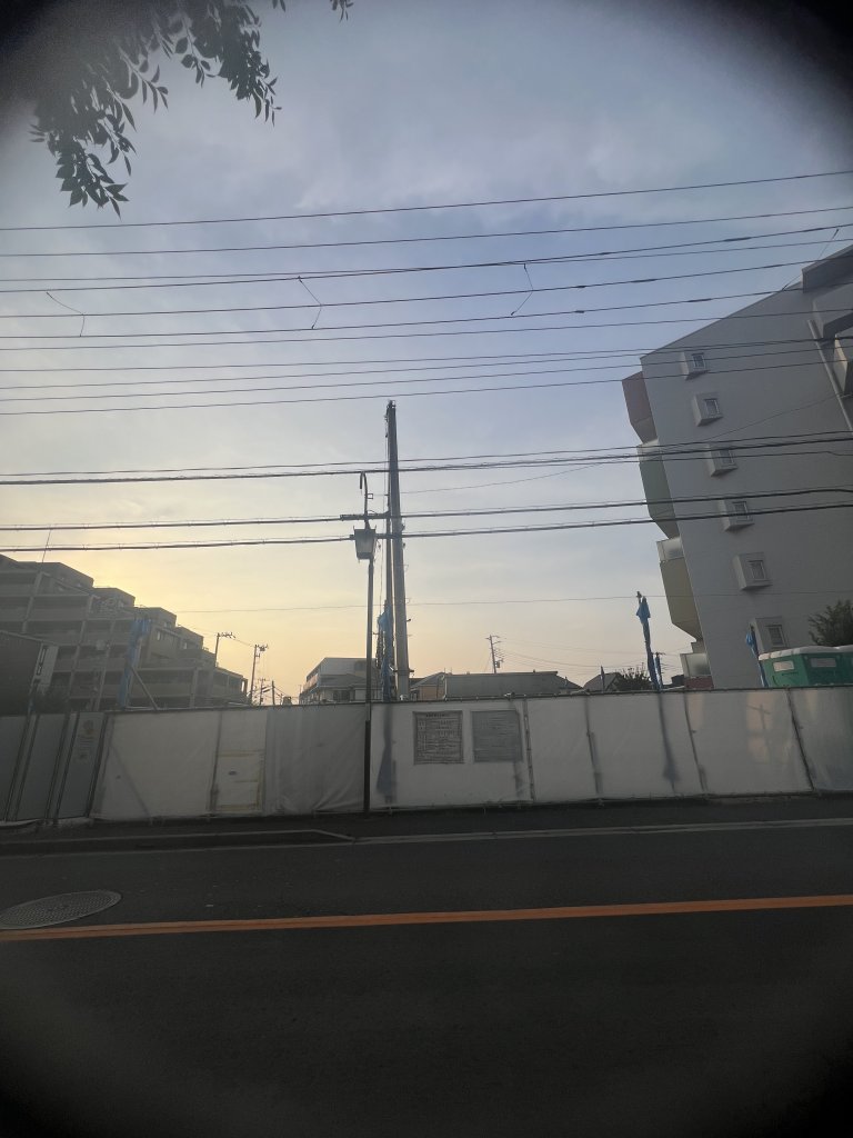 (仮称)船橋市印内2丁目計画 新築工事 新築工事現場の全景写真(2025年9月10日撮影)