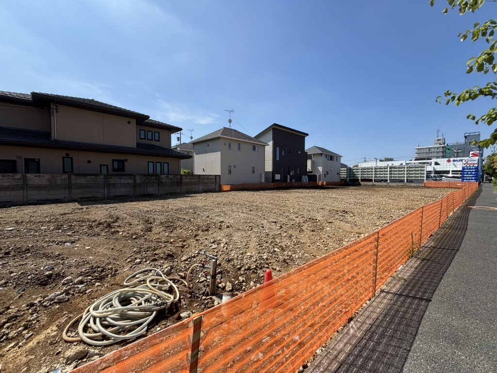 (仮称) ルーブル東伏見 新築工事 新築工事現場の全景写真（2025年9月19日撮影）