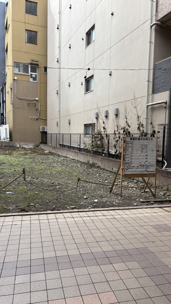 (仮称) 大森北一丁目計画 新築工事現場の全景写真(2025年11月3日撮影)