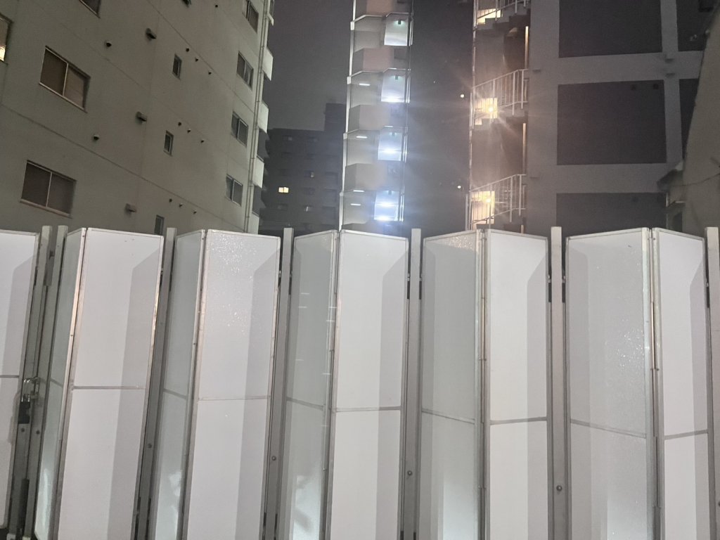 THE RESITEL北上野 新築工事現場の全景写真(2025年11月8日撮影)