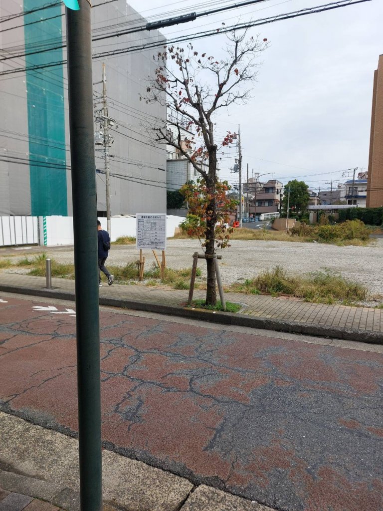 (仮称) 西蒲田4丁目計画新築工事 新築工事現場の全景写真（2025年11月8日撮影）