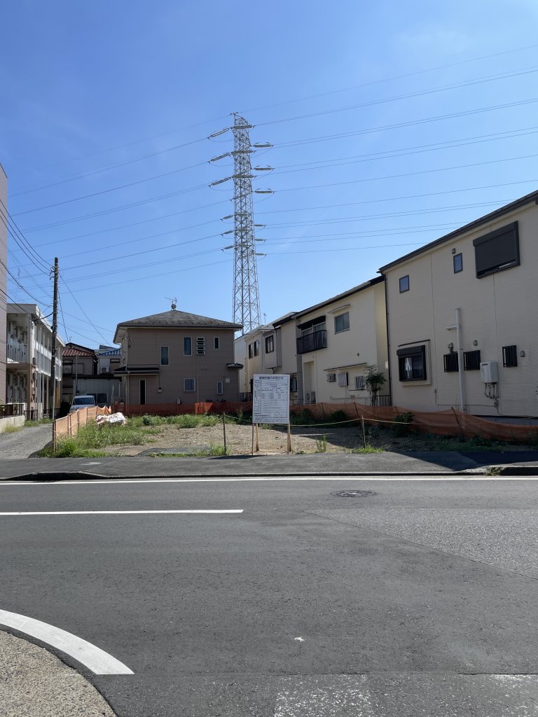 (仮称) 南加瀬二丁目PJ新築工事 新築工事現場の全景写真(2025年11月21日撮影)