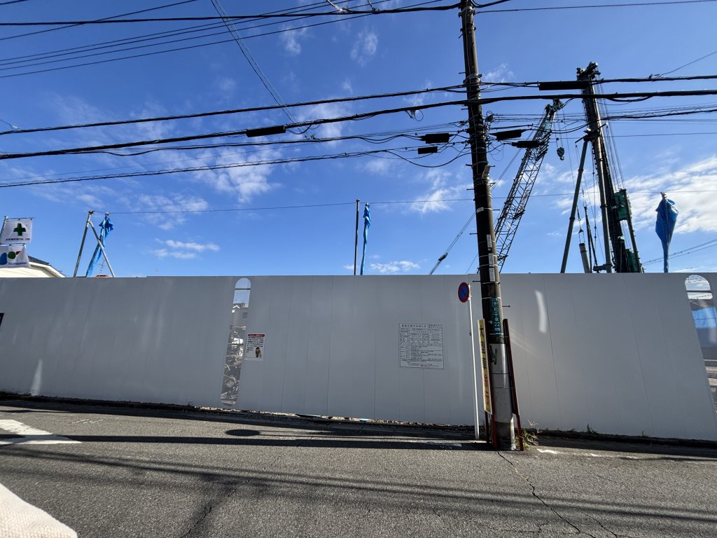 (仮称)特別養護老人ホーム はるえの里 新築工事 新築工事現場の全景写真（2025年11月29日撮影）