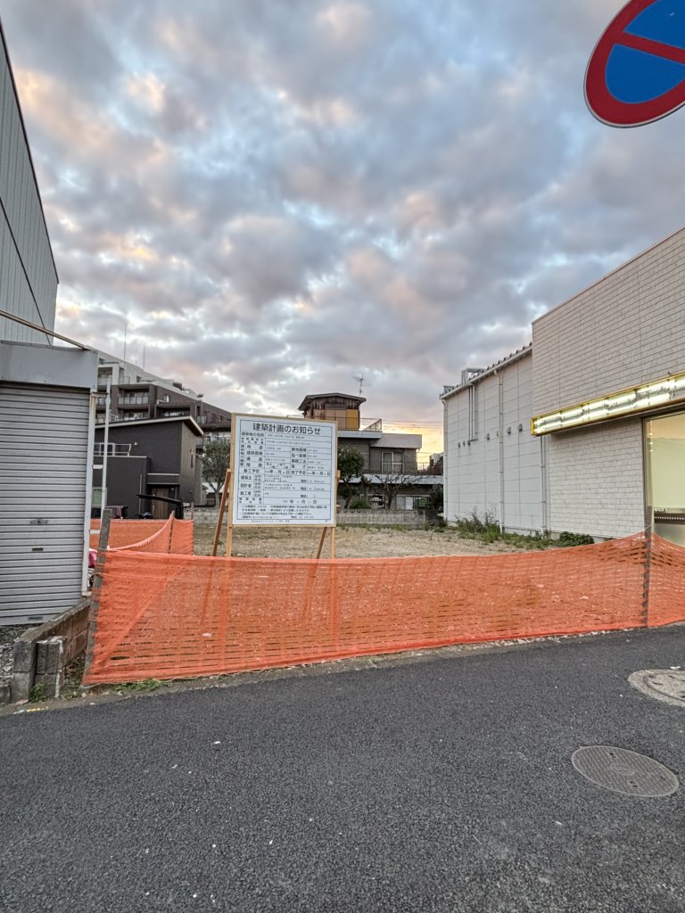(仮称) 江戸川区一之江4丁目 新築工事 新築工事現場の全景写真（2025年11月29日撮影）