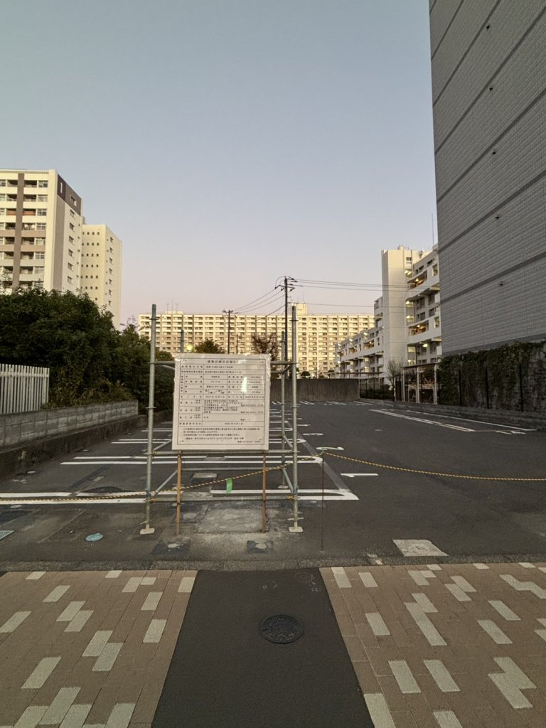 (仮称)江東区大島4丁目計画 新築工事現場の全景写真(2025年12月6日撮影)